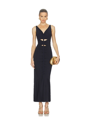 Cult Gaia Amata Dress in Navy. Size L. Also in M, S, XS.