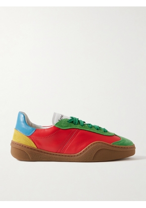 Acne Studios - Suede And Leather Sneakers - Multi - IT35,IT36,IT37,IT38,IT39,IT40,IT41
