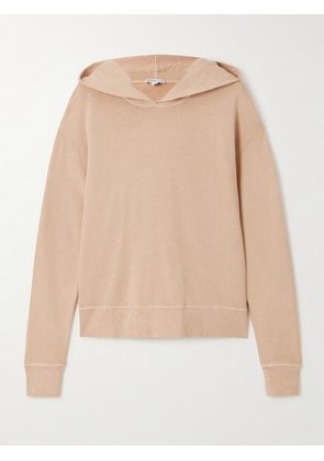 James Perse - Cotton-jersey Hoodie - Pink - 01,2,3,4