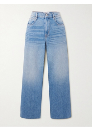 SLVRLAKE - Grace Cropped High-rise Wide-leg Jeans - Blue - 23,24,25,26,27,28,29,30,31,32