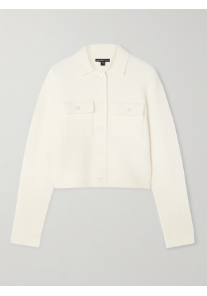 James Perse - Stretch-knit Jacket - Ivory - 01,2,3,4