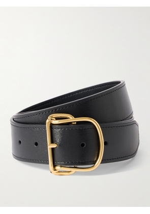 TOTEME - Swirl Leather Belt - Black - 70,80,90