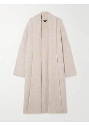 James Perse - Ribbed Cashmere-blend Bouclé Cardigan - Neutrals - 01,2,3