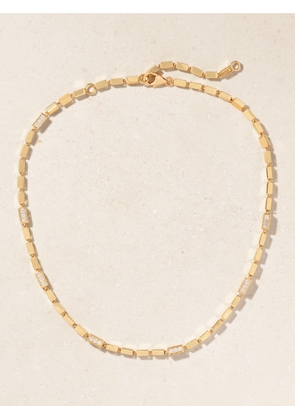 Suzanne Kalan - 18-karat Gold Diamond Necklace - One size