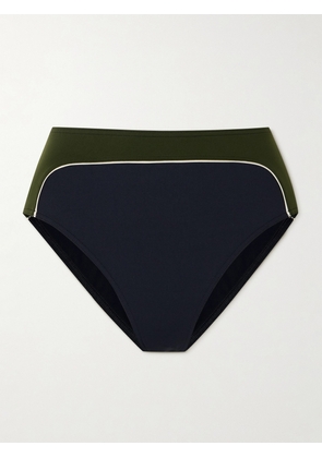 Eres - Plouf Color-block Bikini Briefs - Blue - FR 36,FR 38,FR 40,FR 42,FR 44