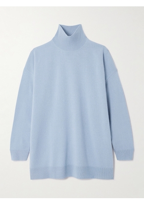 LESET - Zoe Knitted Turtleneck Sweater - Blue - x small,small,medium,large,x large