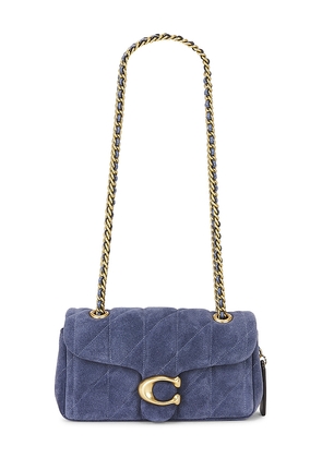 Coach Quilted Tabby Shoulder Bag 20 Light Denim in Blue.