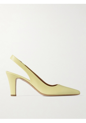 Paris Texas - Belle Leather Slingback Pumps - Yellow - IT35,IT35.5,IT36,IT36.5,IT37,IT37.5,IT38,IT38.5,IT39,IT39.5,IT40,IT40.5,IT41