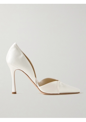 Danielle Frankel - Kennedy Satin Pumps - Ivory - IT35,IT36,IT36.5,IT37,IT37.5,IT38,IT38.5,IT39,IT39.5,IT40,IT40.5,IT41,IT42