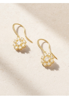 Jennifer Meyer - Illusion Small 18-karat Gold Diamond Earrings - One size