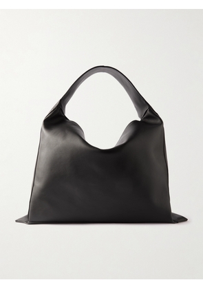 Bottega Veneta - Hop Large Leather Shoulder Bag - Black - One size