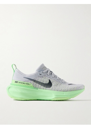 Nike - Zoomx Invincible 3 Flyknit Sneakers - Green - US5,US5.5,US6,US6.5,US7,US7.5,US8,US8.5,US9,US9.5,US10,US10.5,US11