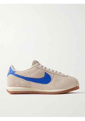 Nike - Cortez Vintage Leather-trimmed Brushed-suede Sneakers - Neutrals - US5,US5.5,US6,US6.5,US7,US7.5,US8,US8.5,US9,US9.5,US10,US10.5,US11