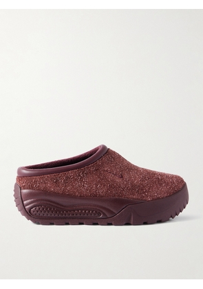 Nike - Acg Rufus Leather-trimmed Suede Slip-on Sneakers - Burgundy - US4,US4.5,US5,US5.5,US6,US6.5,US7,US7.5,US8,US8.5,US9,US9.5,US10,US10.5,US11