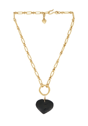 Brinker + Eliza Cecilia Necklace in Metallic Gold.