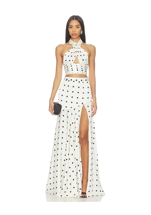 Bronx and Banco Cleopatra Set in White, Black. Size L. Also in S, M.