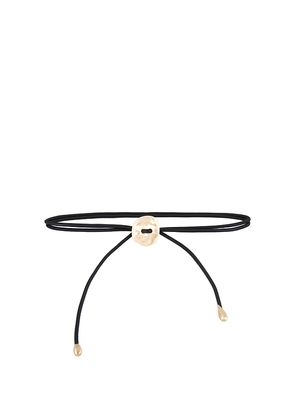 Cult Gaia Izara Belt in Black.