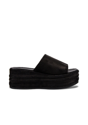 Free People Harbor Platform Sandal in Black. Size 39. Also in 40, 41, 39.5.