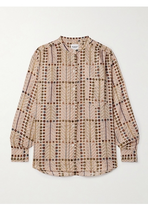 Marant Étoile - Mexika Printed Cotton-voile Shirt - Neutrals - FR 34,FR 36,FR 38,FR 40,FR 42,FR 44