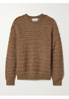 Marant Étoile - Mélange Alpaca-blend Sweater - Brown - FR 34,FR 36,FR 38,FR 40,FR 42,FR 44