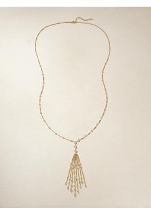 Jacquie Aiche - 14-karat Gold Diamond Necklace - One size