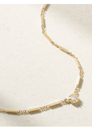 Jacquie Aiche - Sophia Large 14-karat Gold Diamond Necklace - One size
