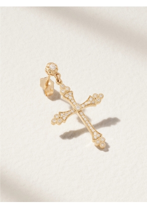 Jacquie Aiche - Sophia 14-karat Gold Diamond Single Earring - One size