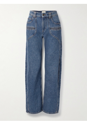 Isabel Marant - Betiane High-rise Straight-leg Jeans - Blue - FR 34,FR 36,FR 38,FR 40,FR 42,FR 44