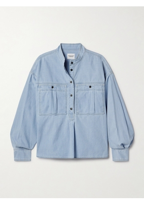 Marant Étoile - Vero Cotton-chambray Shirt - Blue - FR 34,FR 36,FR 38,FR 40,FR 42,FR 44