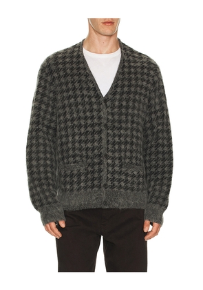 ALLSAINTS Zain Cardigan in Grey. Size L. Also in M, XL/1X.