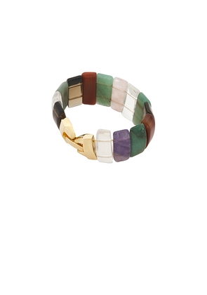 Brinker + Eliza Sunrise Bracelet in Green,Red.