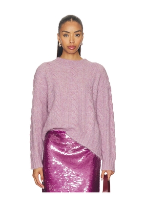 ASTR the Label Violetta Sweater in Lavender. Size L. Also in M, S, XL, XS.