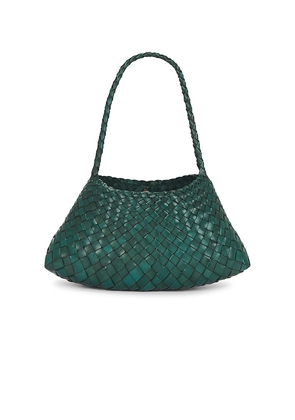Dragon Diffusion Rosanna Shoulder Bag in Dark Green.