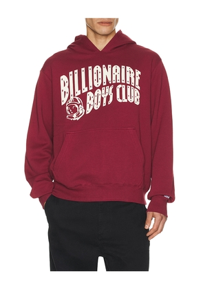 Billionaire Boys Club Curve Hoodie in Red. Size L. Also in S, M.