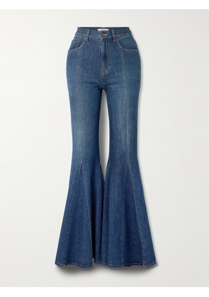 Chloé - High-rise Flared Jeans - Blue - 24,25,26,27,28,29,30,31,32,33