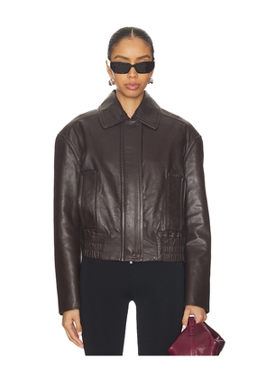 A.L.C. Otto Jacket in Brown. Size L. Also in XS, S, M.