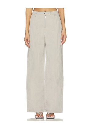 BY.DYLN Tasha Wide Leg in Grey. Size L. Also in XS.