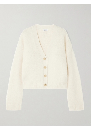 LOEWE - Alpaca-blend Cardigan - White - x small,small,medium,large