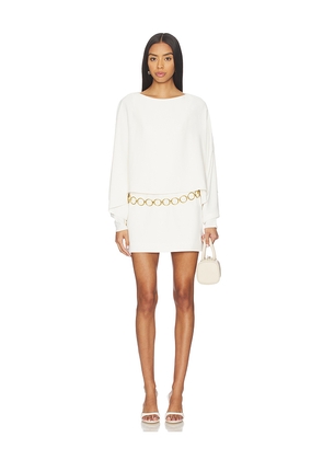 Alexis Kellis Dress With Belt in Ivory. Size L. Also in M, S, XL, XS.