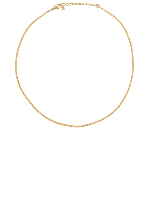 Jenny Bird Savi Choker in Metallic Gold.