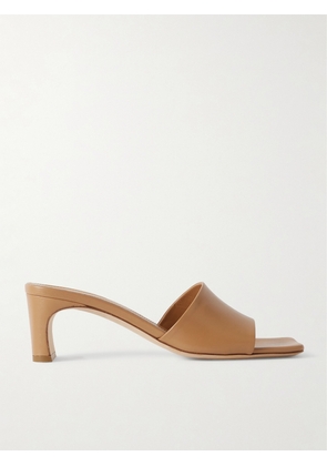 Aeyde - Jeanie Leather Mules - Brown - IT35,IT35.5,IT36,IT36.5,IT37,IT37.5,IT38,IT38.5,IT39,IT39.5,IT40,IT40.5,IT41,IT41.5,IT42