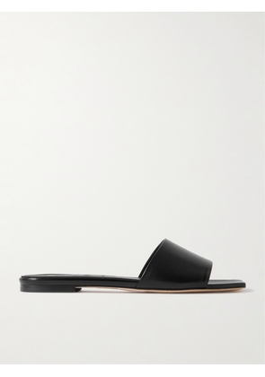 Aeyde - Anna Leather Slides - Black - IT35,IT35.5,IT36,IT36.5,IT37,IT37.5,IT38,IT38.5,IT39,IT39.5,IT40,IT40.5,IT41,IT41.5,IT42