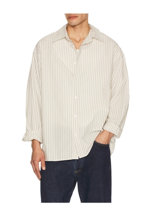 AGOLDE Aurel Shirt in Grey. Size L. Also in M, XL/1X.