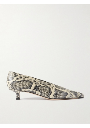Aeyde - Clara Snake-effect Leather Pumps - Animal print - IT35,IT35.5,IT36,IT36.5,IT37,IT37.5,IT38,IT38.5,IT39,IT39.5,IT40,IT40.5,IT41,IT41.5,IT42