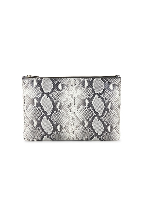 ANINE BING Elly Large Pouch in Black.