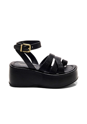 Free People Hazel Flatform Sandal in Black. Size 10. Also in 11.