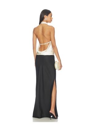 Anna October Ayla Maxi Dress in Black. Size L. Also in M, S.