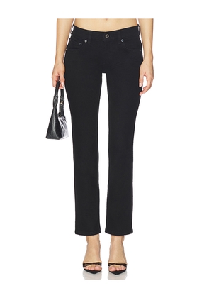 EB Denim Lola Slim Cigarette in Black. Size 23. Also in 24, 25, 26, 27, 28, 29.