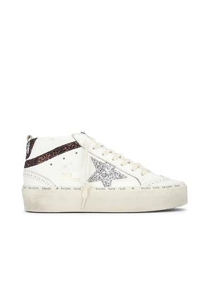 Golden Goose Hi Mid Star Sneaker in White. Size 35. Also in 40.
