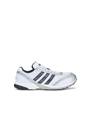 adidas Originals Adizero Adios OG in White. Size 6. Also in 7, 7.5, 8, 8.5, 9.